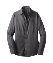 Load image into Gallery viewer, Port Authority® Ladies Crosshatch Easy Care Shirt
